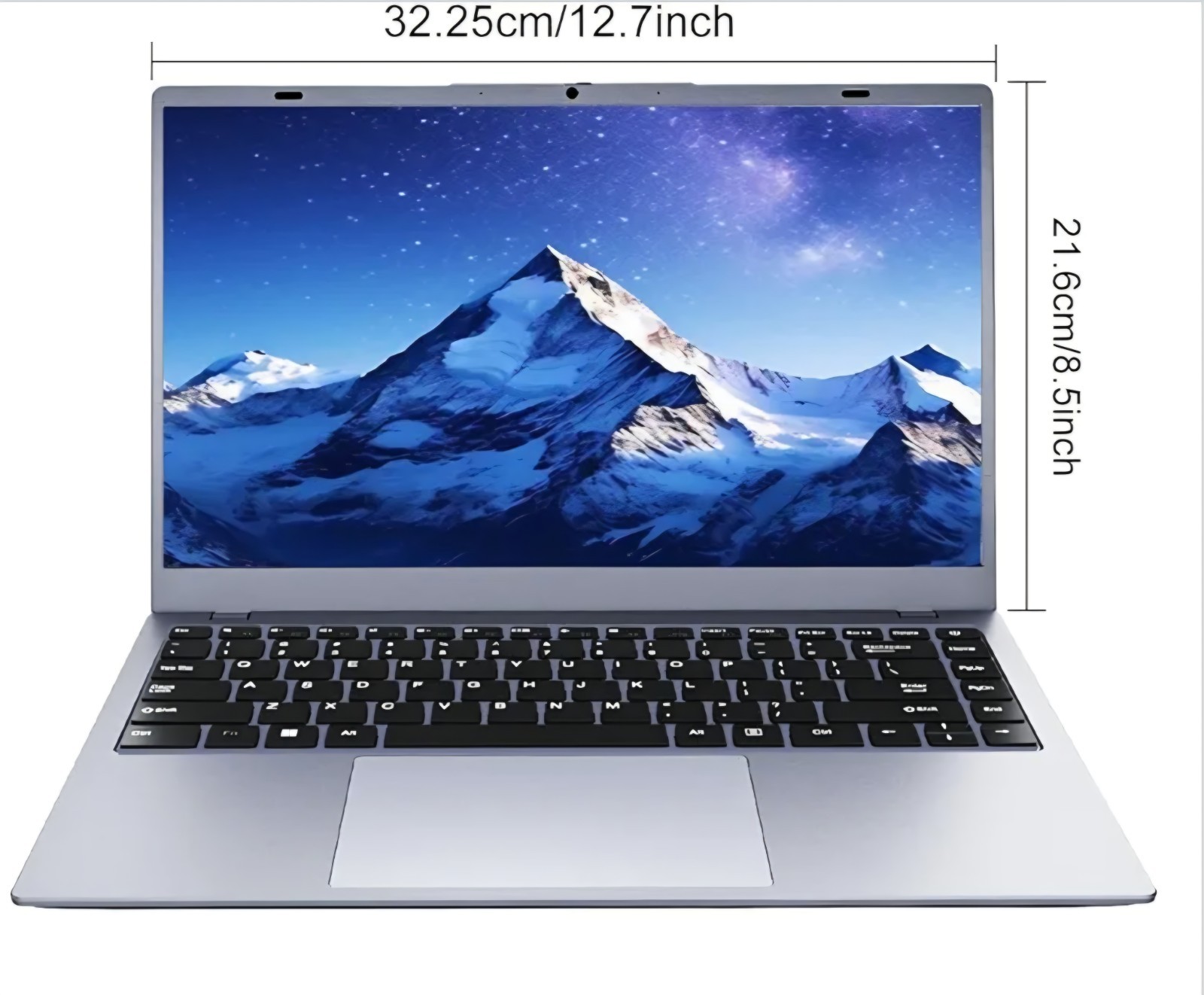 Silver Laptop, procesador Pentium Gold 6500Y (hasta 3.4GHz), 8 GB RAM 256 GB…
