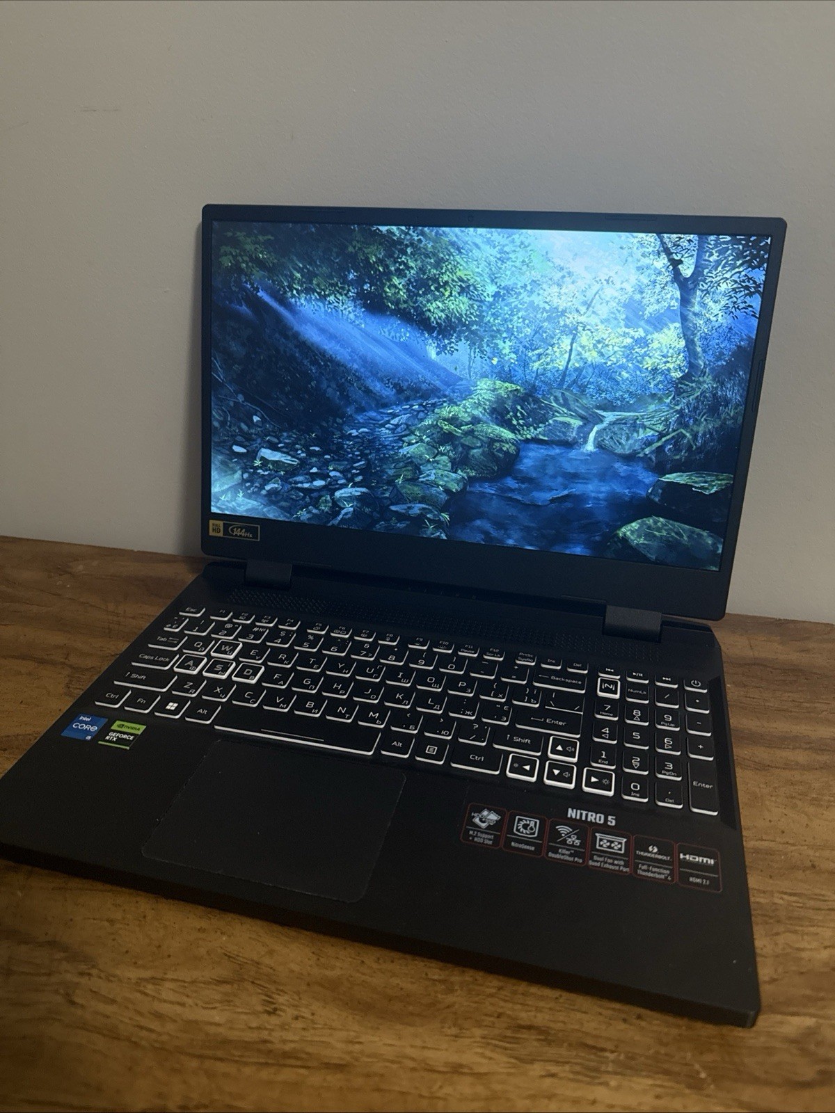 Acer Nitro 5 AN515-58(512GB SSD, Intel Core i512th Gen., 2.50 GHz, 16GB rtx4050)