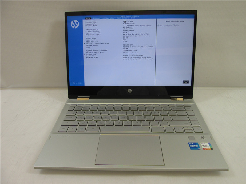 HP Pavilion x360 14 dw1010nr 2 in 1 Convertible i5-1135G7 16GB 512GB