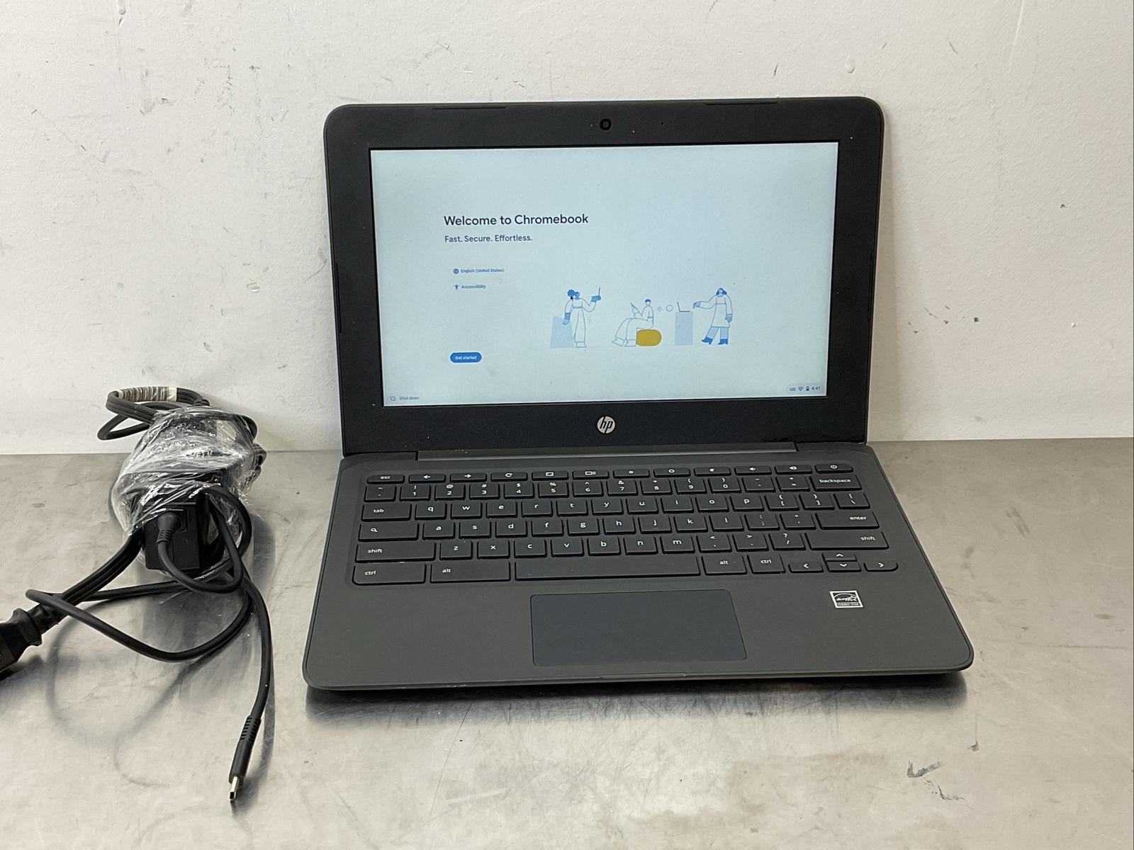 HP Chromebook 11A-NB0013DX 11.6″ HD Intel Celeron N3350, 4GB RAM, 32GB