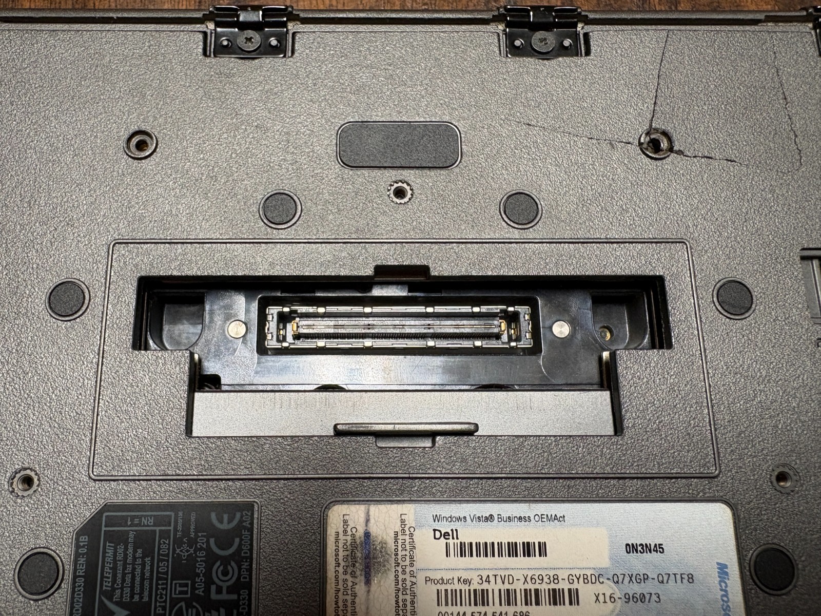 Dell Latitude E6400 XFR 55T7XL1 P02G Ballistic Armor Laptop No HDD