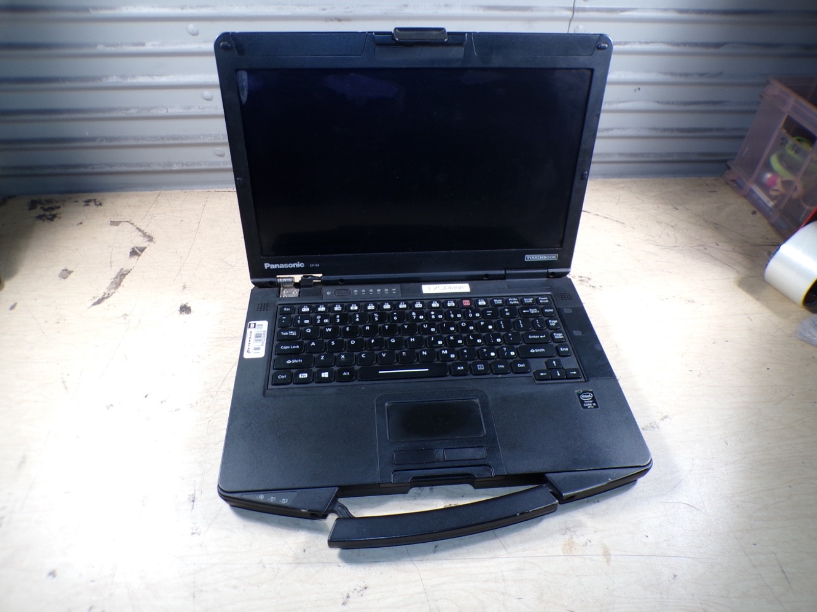 PANSONIC CF-54 I5 5TH GEN 8GB RAM **UNTESTED MISSING HINGE COVER **NO HD/ NO CAD
