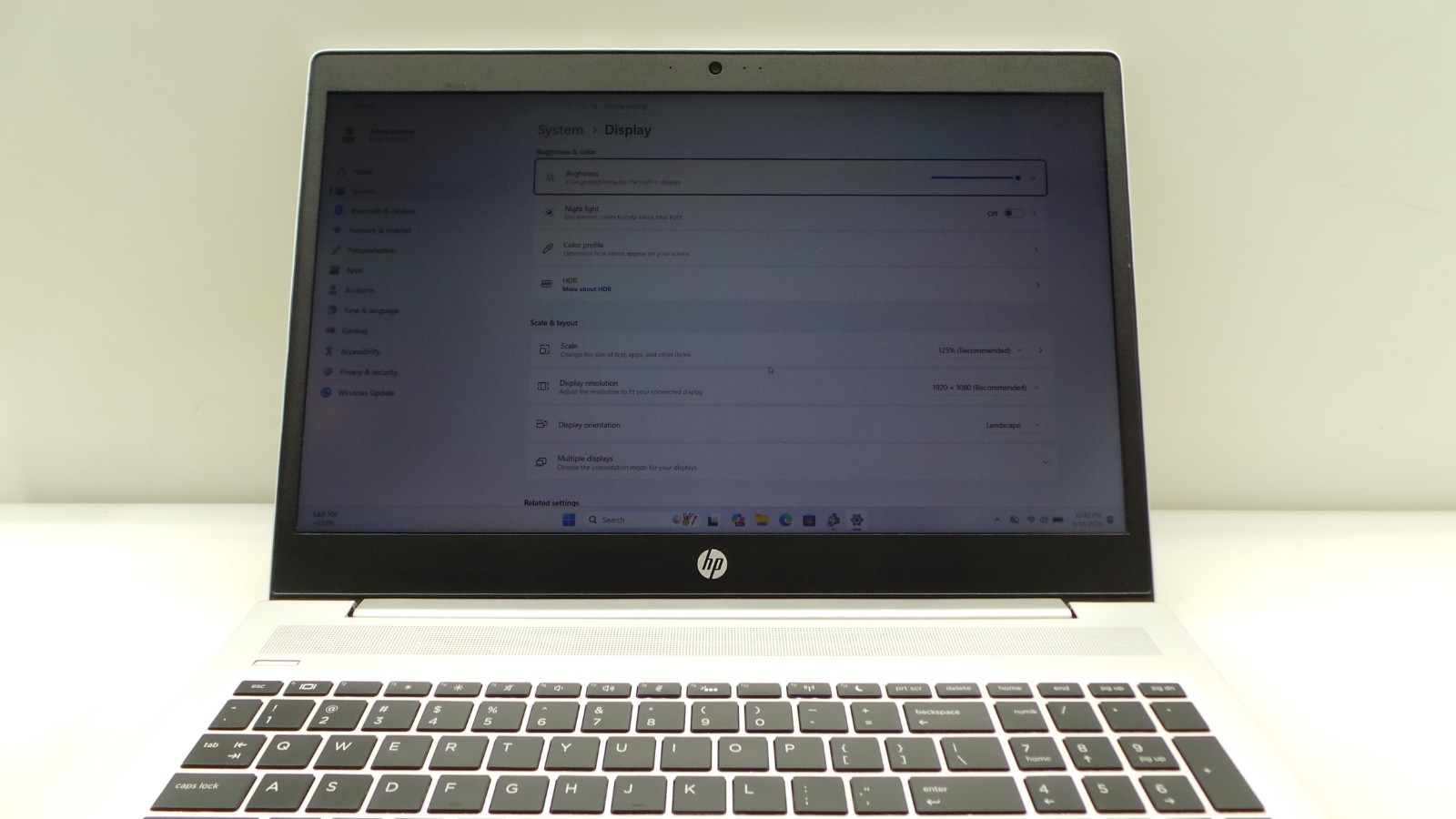 HP ProBook 455 G6 | 15.6″ | AMD Ryzen 5 2500U | 8GB RAM 256GB NVMe | WIN 11 PRO