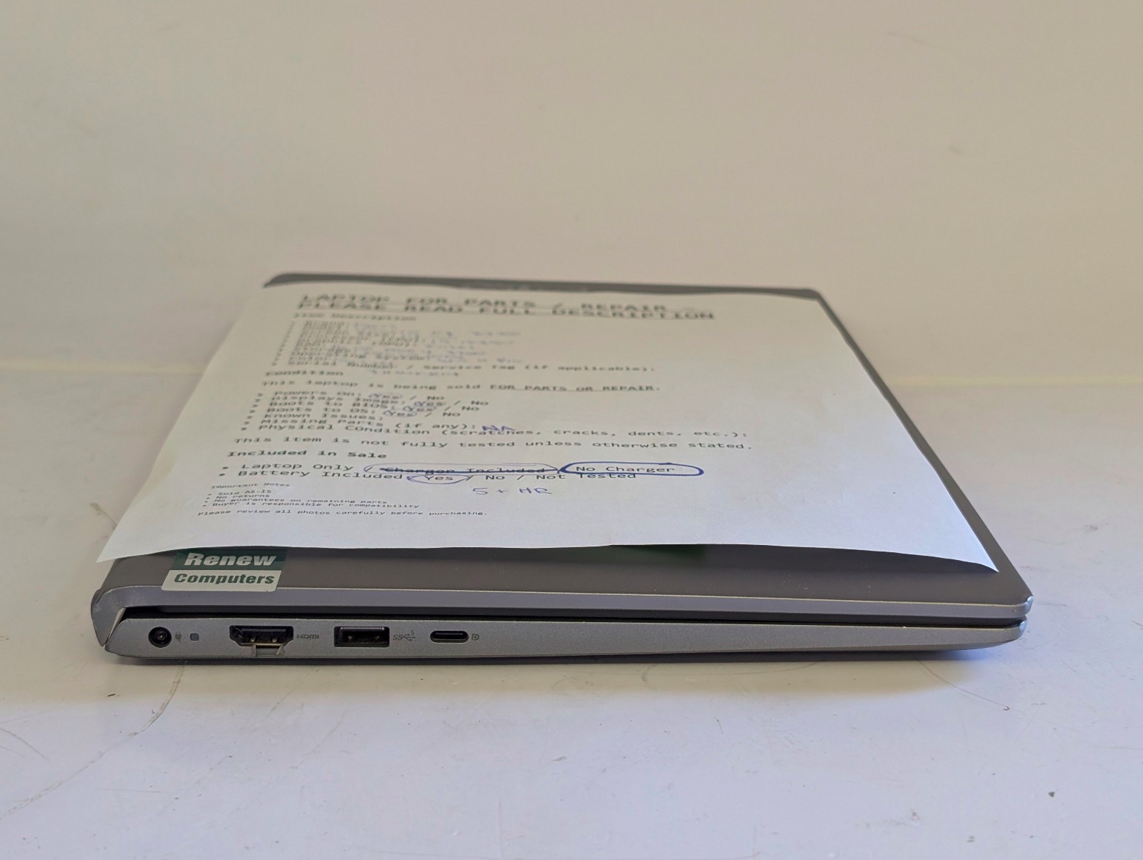 Dell Vostro 3430 Laptop; i7 1355U 1.7GHZ; 14″ FHD; 16GB RAM; 256 NVMe; *BAD HDMI