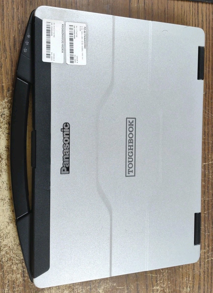 Panasonic ToughBook FZ-55 W/ i5-8365U, 512GB SSD, 16GB RAM. NON TOUCH