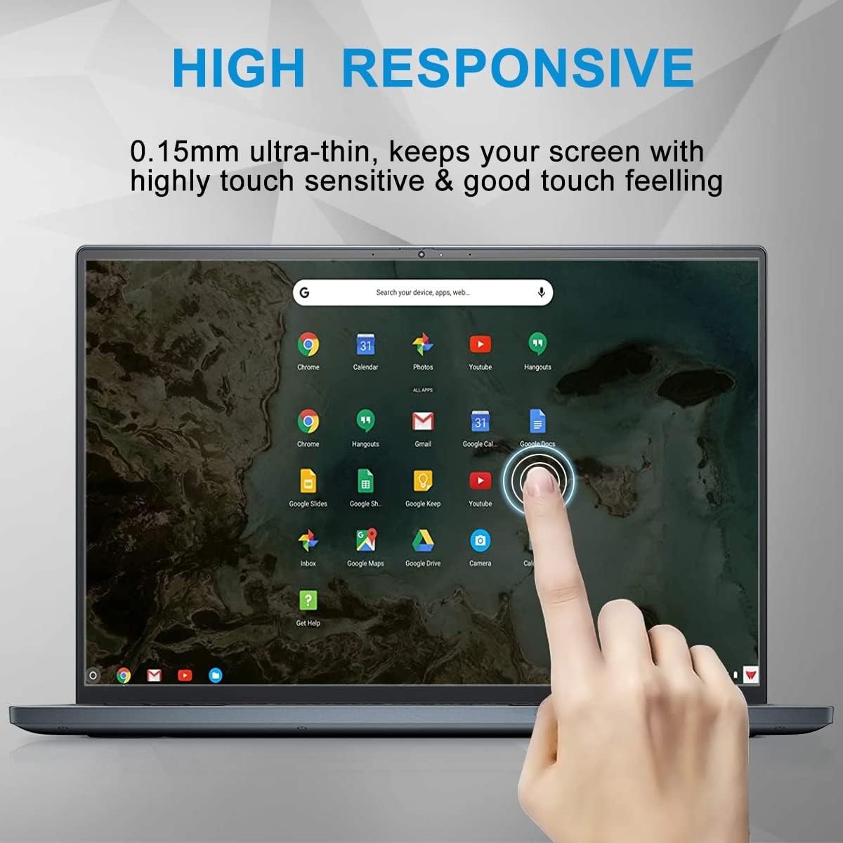 2 Pack Screen Protector for HP Spectre X360 16″ 2-in-1 Touchscreen Laptop, HD Cl