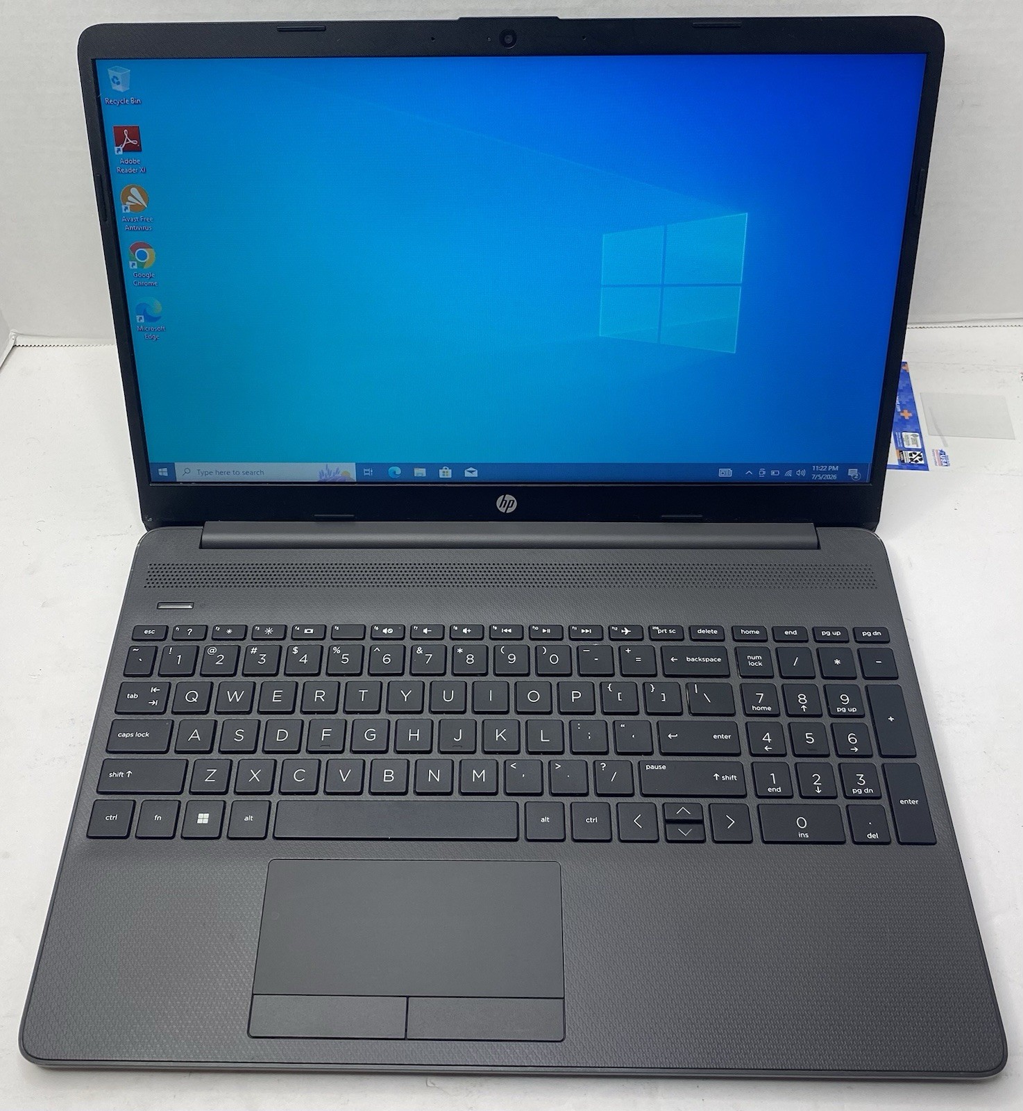 HP 255 G8 15.6″ AMD 3020e 8GB RAM 128GB SSD Win10 Laptop Gray Used