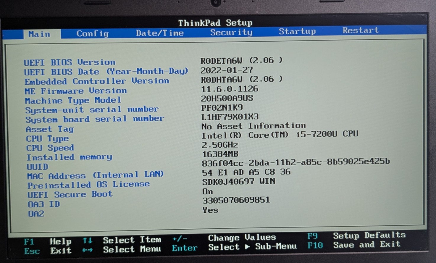 Lenovo ThinkPad E570 i5-7200U 16GB RAM 512GB m.2 SSD T570 Windows 10 Pro