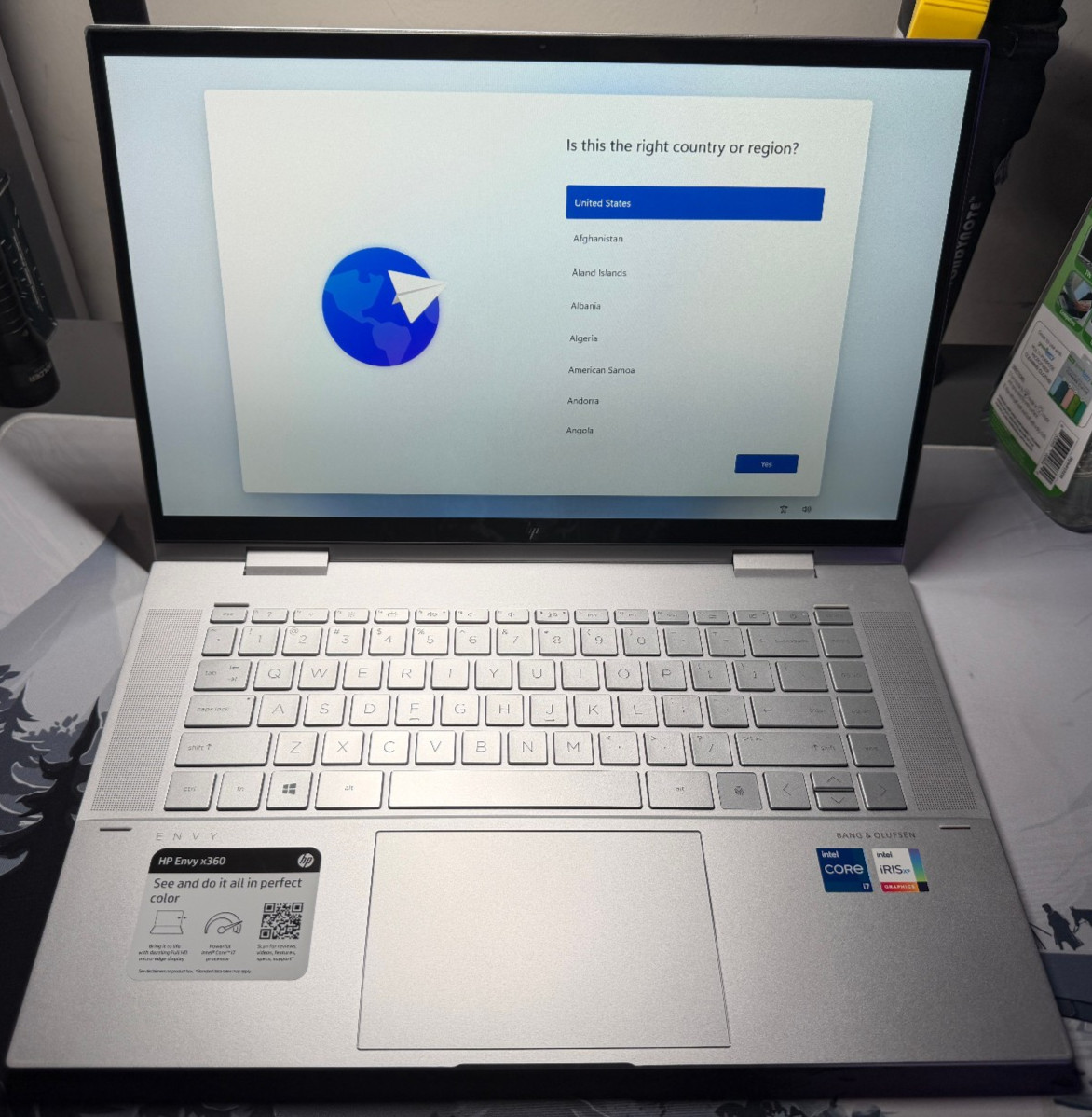 HP ENVY x360 Convertible Laptop Intel Core i7-1195G7 16GB RAM 512GB SSD Win 11