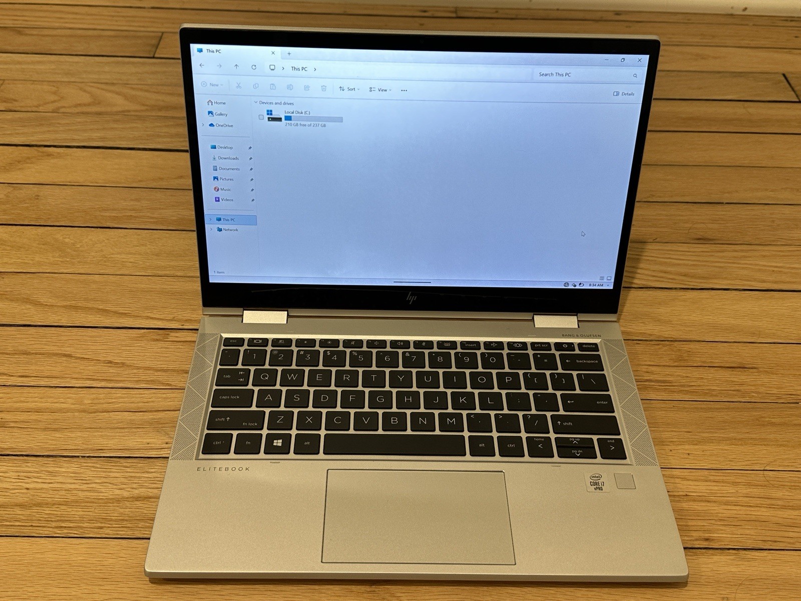 HP EliteBook X360 830 G7, Intel i7 10610U, 256GB, 16GB RAM, Windows 11 Pro