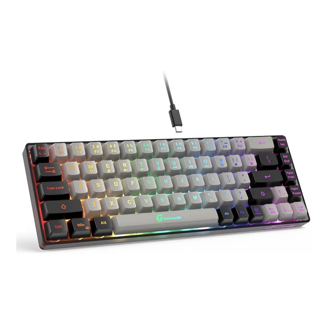 GEODMAER 65% Gaming Keyboard