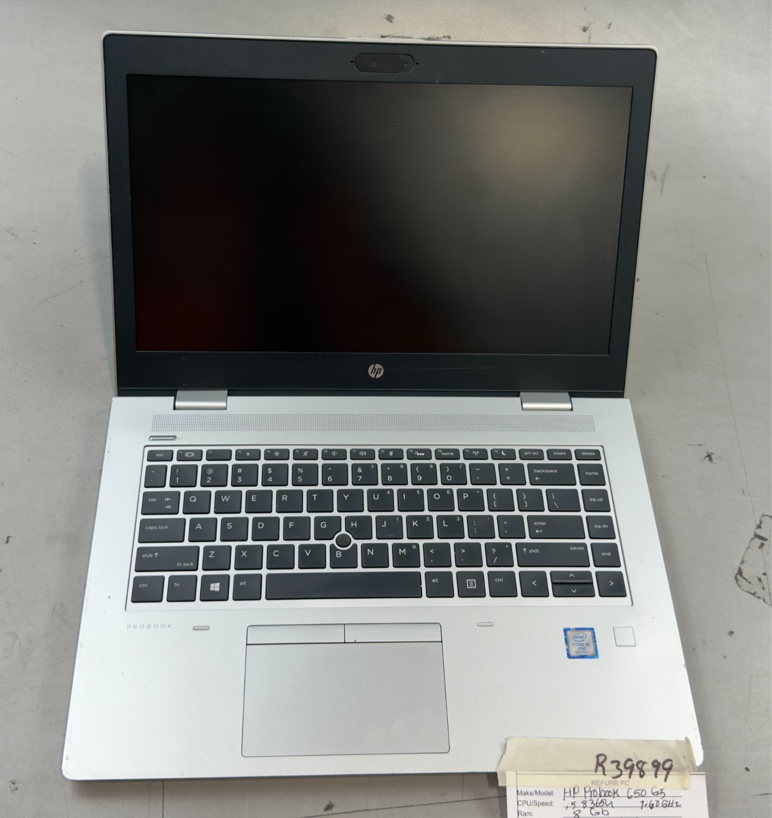 (Lot of 2) HP Probook 640 650 G5 G8 / MIX GEN / MIX RAM / NO SSD -RL6075