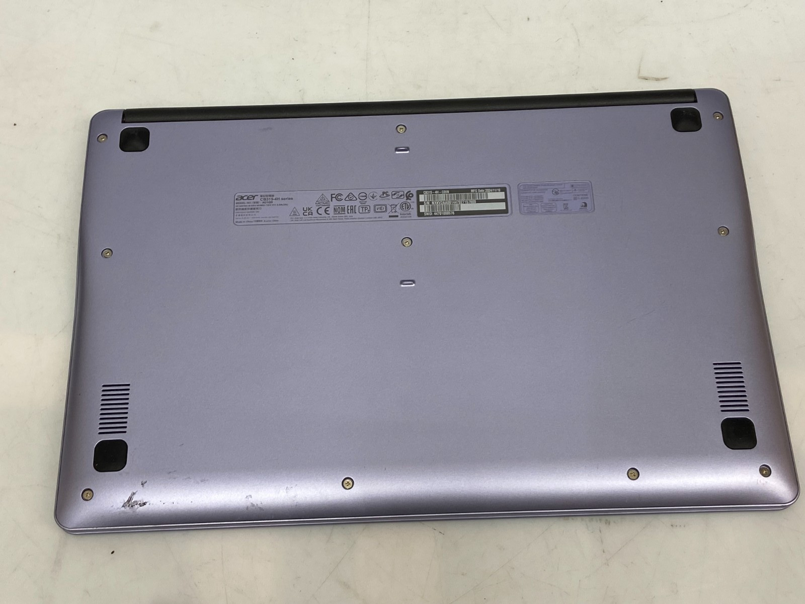 Acer Chromebook 315 15.6″ HD Celeron N4500 4GB RAM 64GB Chrome OS