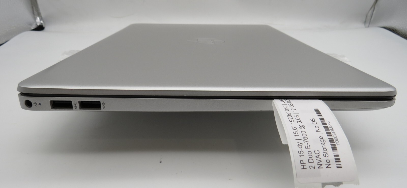 HP 15-dy-15.6″ display-2 Duo E-7600@3.06GHz-12GB DDR3 RAM-NO STRG-NO OS *READ*
