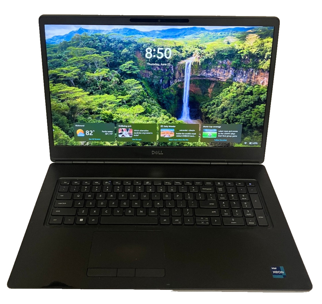 Dell Precision 7760 17″ NVIDIA RTX A4000 8GB 3.2GHz Intel Xeon W-11855M 64GB 1TB