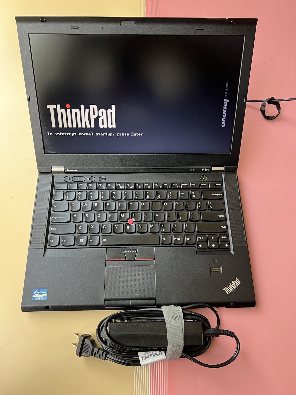 LENOVO THINKPAD T430s Core i5-3320M 8GB RAM 250GB HDD WEBCAM BACKLIT 1600X900