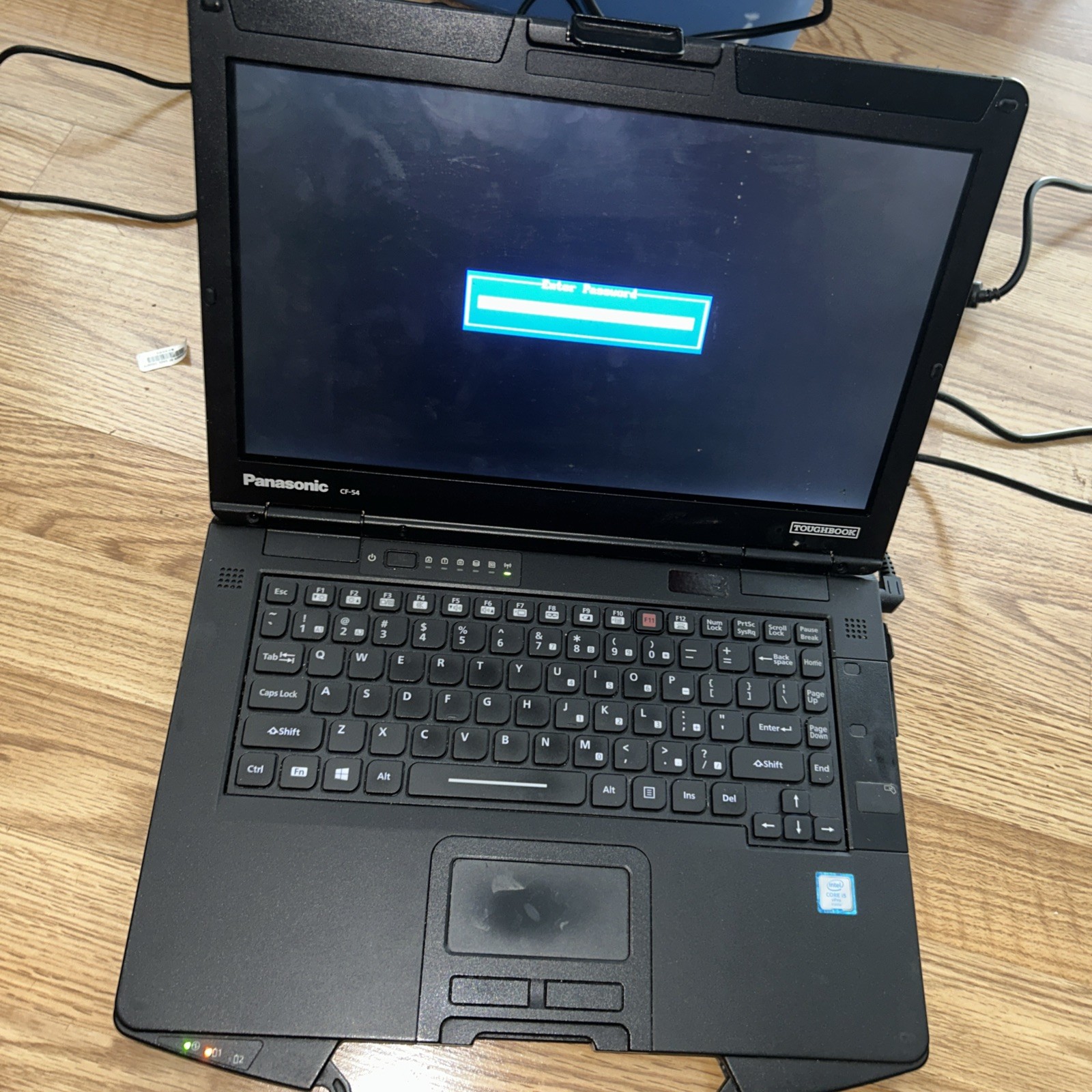 Panasonic Toughbook CF-54 mk2 Intel i5-6300U | 8 GB RAM No HDD Read!!