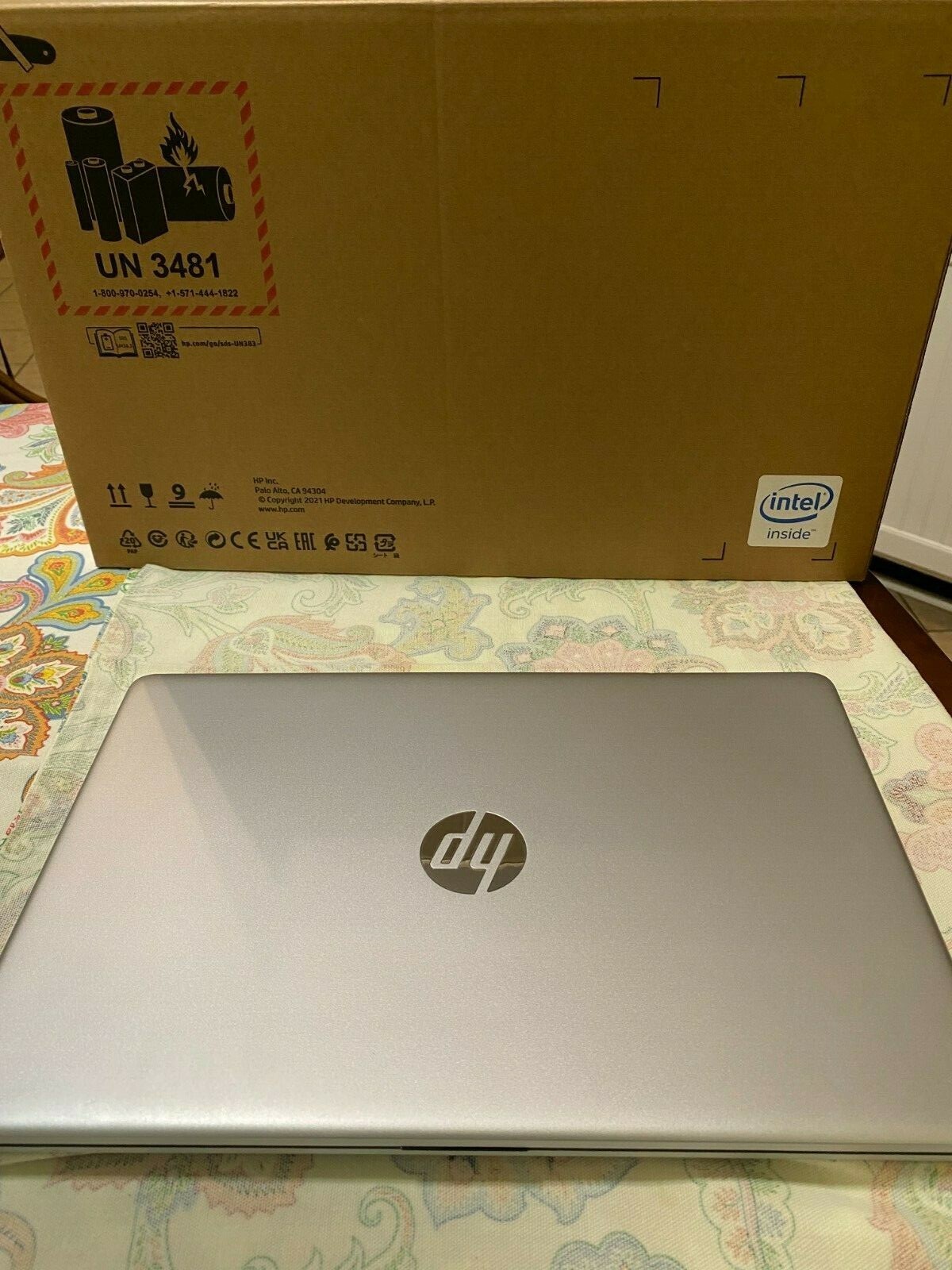 HP 15-DY2074NR 15.6 inch (8GB, Intel Core i3-1115G4, 3.0GHz, 256GB) Laptop – NEW