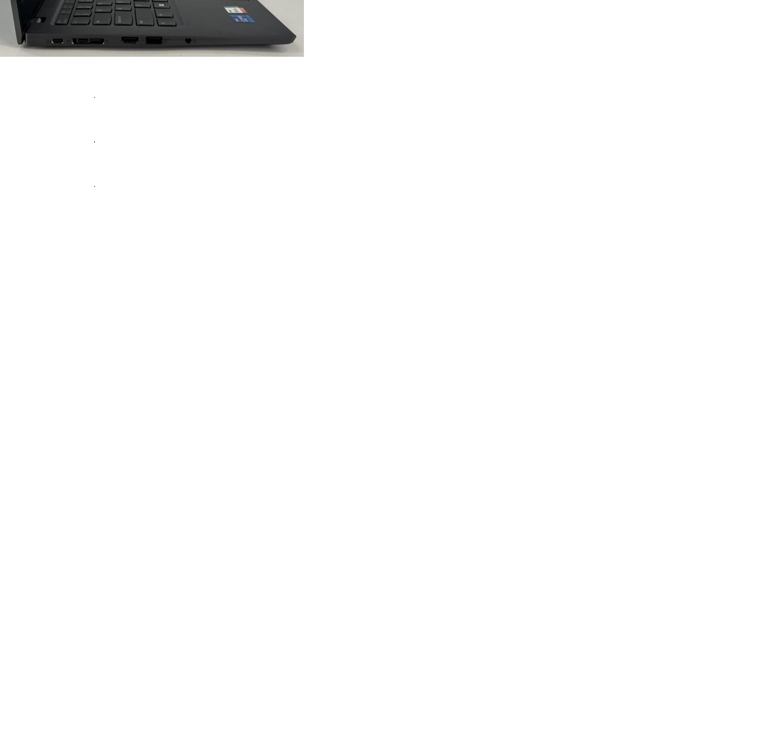 Lenovo ThinkPad T14 Gen 2 i5-1145G7 2.6GHz 16GB 256GB NVMe 14″ No OS: Good