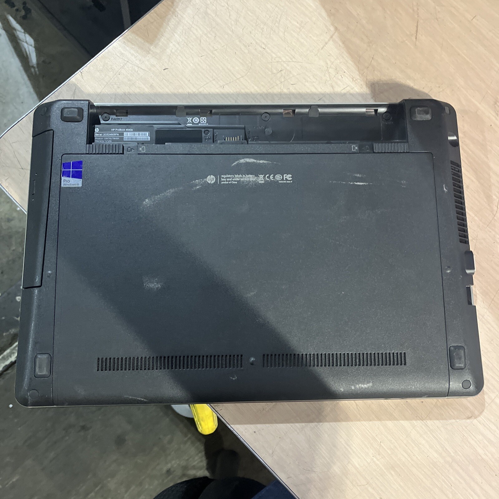 HP PROBOOK 4540S INTEL CORE I3-3110M 2.40GHZ 4GB RAM NO HD 9