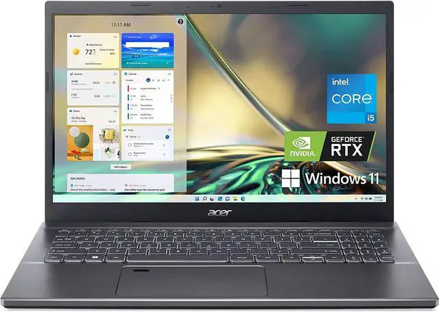 Acer Aspire 5 15.6 in Full HDI i5-1240P NVIDIA GeForce RTX 2050 DDR4 8GB RAM