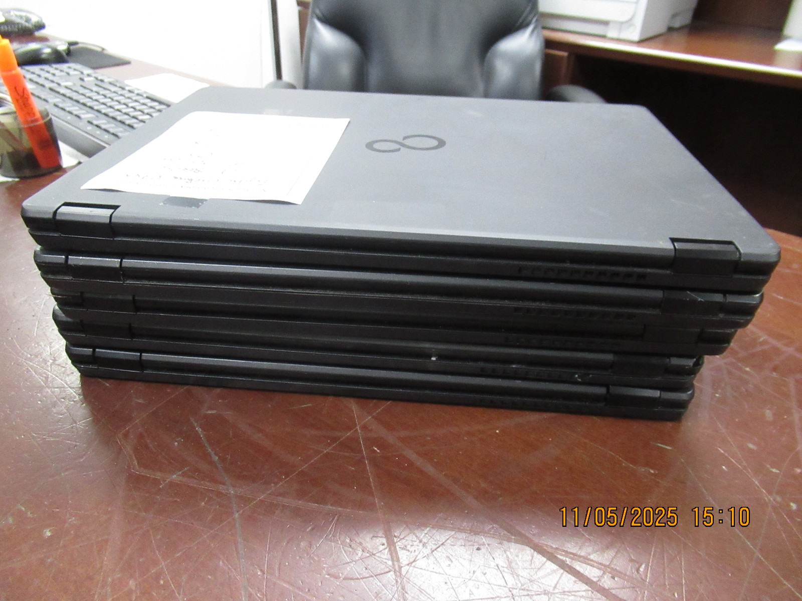 Lot of 5 Fujitsu Lifebook U749 i7 8665U 1.90GHz Laptop [NO RAM/HDD/OS/AC]