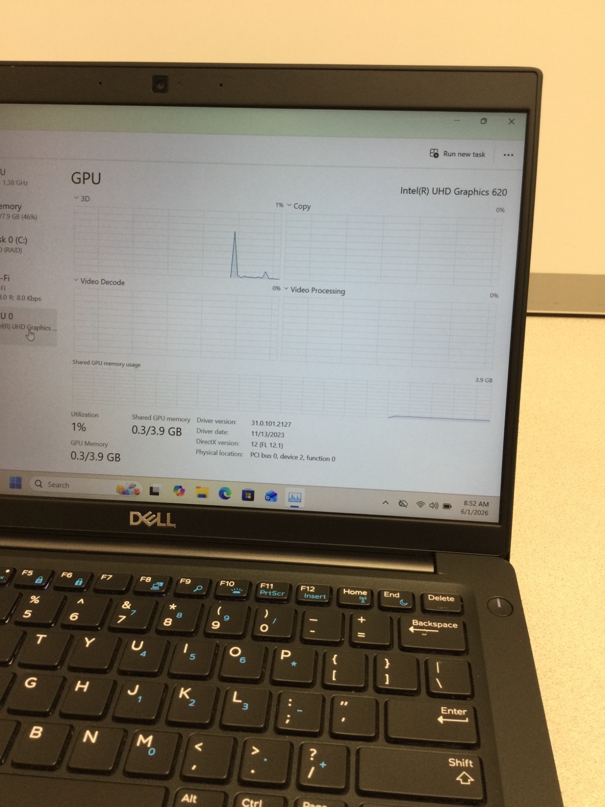Dell Latitude 7390 13″ i7-8650u 8GB RAM 128GB SSD WINN 11 PRO