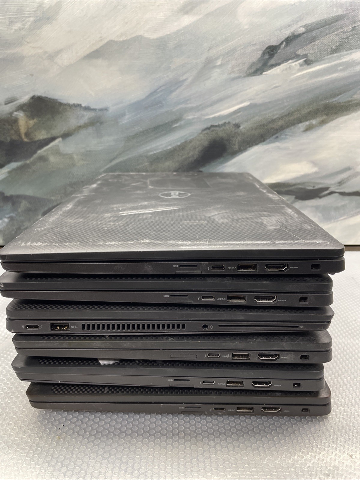 Lot Of 6 Dell Latitude 7520 7530 15.6″ FHD Intel i7-1185G7 3GHz 16GB As Is