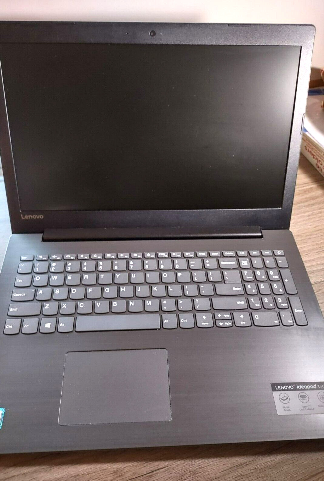 Lenovo IdeaPad 330 15.6 inch (1TB, Intel Core i3 8th Gen., 2.20GHz, 4GB) Laptop