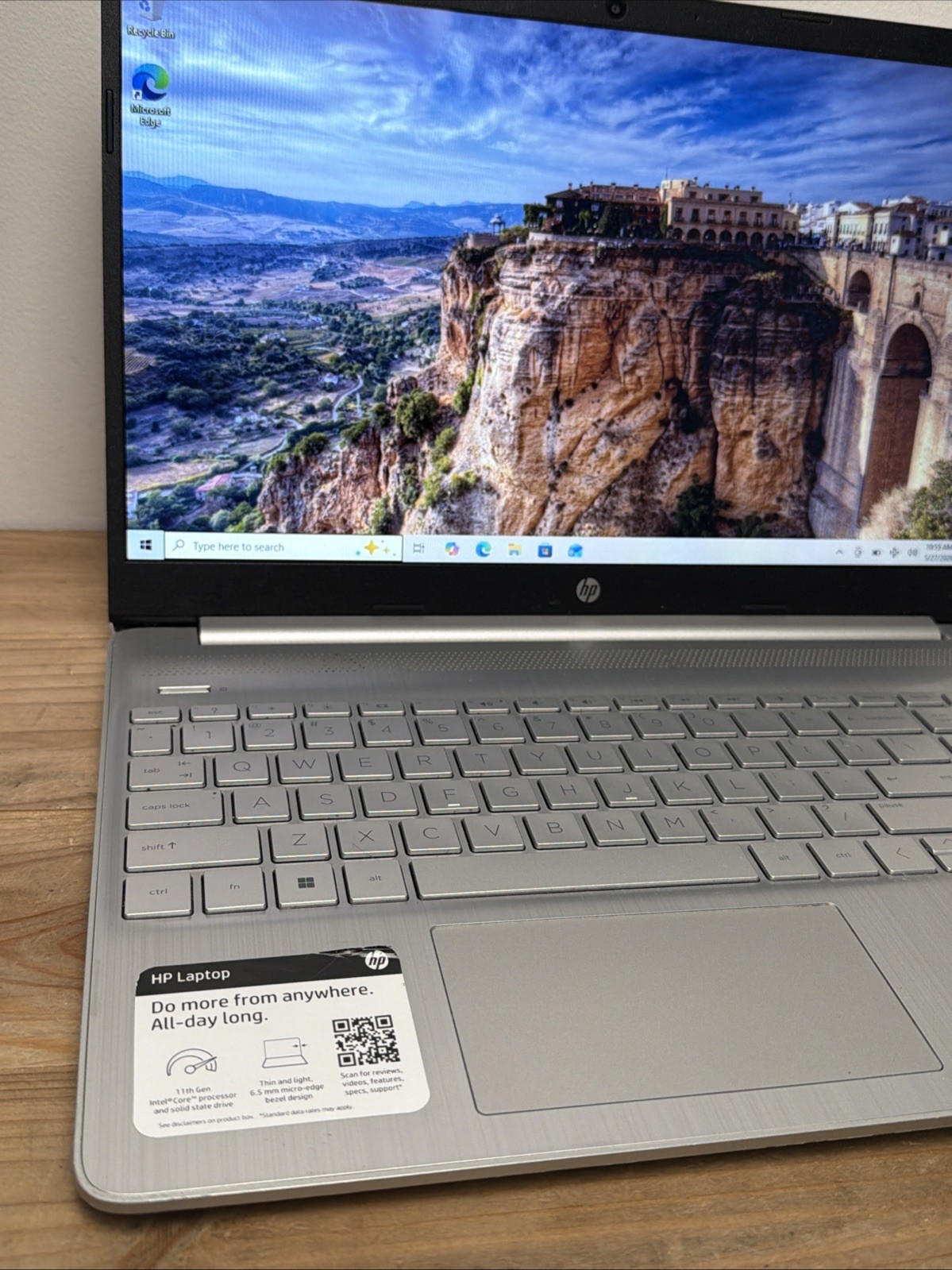 HP Laptop 15-dy2702dx 15.6″ i3-1115G4 3.0GHz 8GB RAM 256GB SSD – Silver