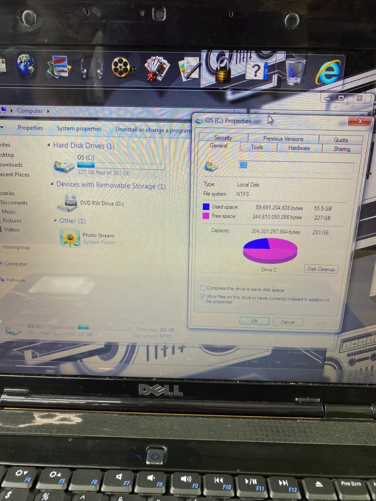 Dell Inspiron 1545 Laptop 15.6″ Pentium D 3GB RAM 320GB HDD (Windows 7 64-Bit)