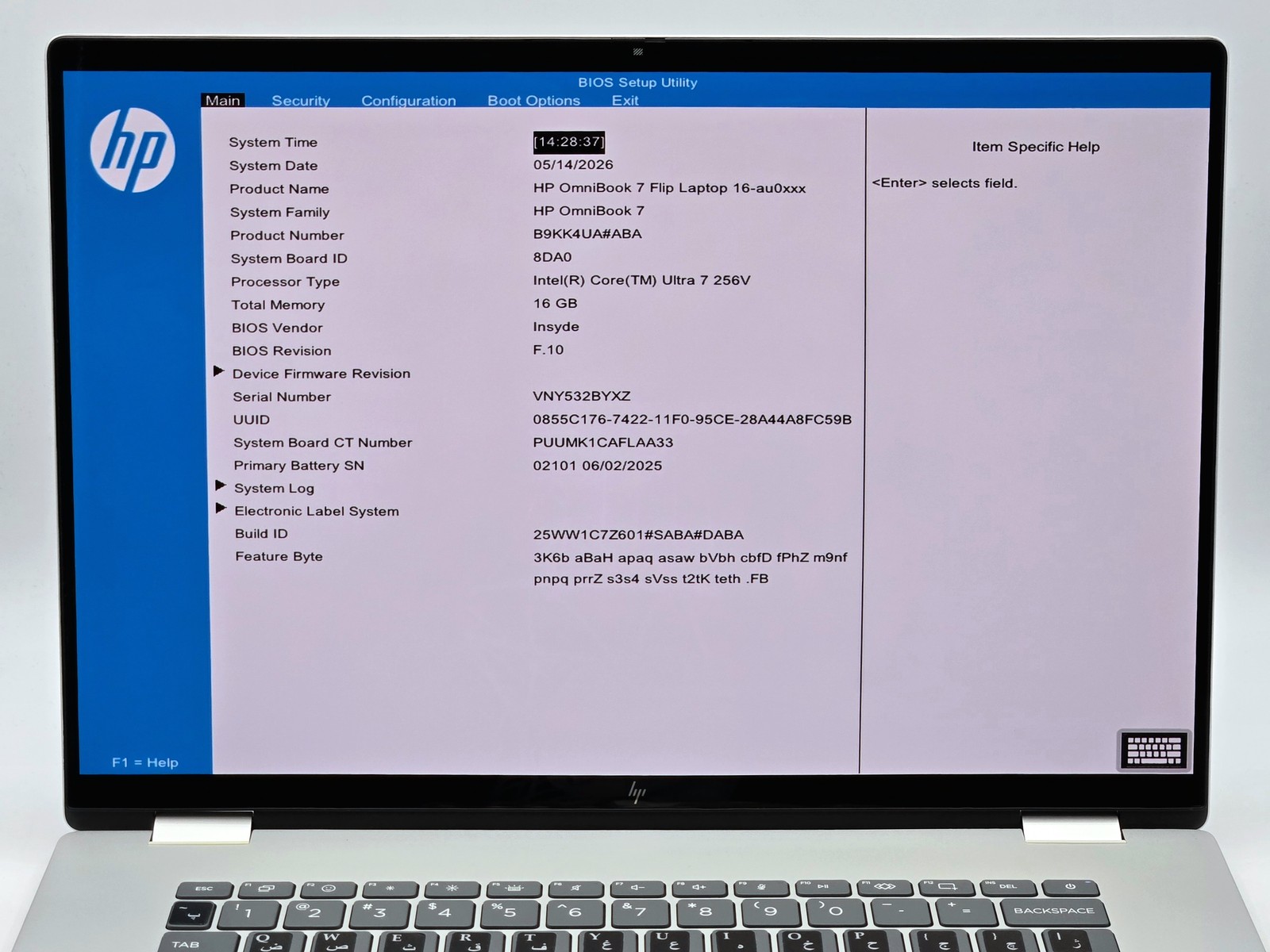 HP OmniBook 7 Flip 2-in-1 16″ Touch ULTRA 7 256V 1TB SSD 16GB W11 120Hz Warranty