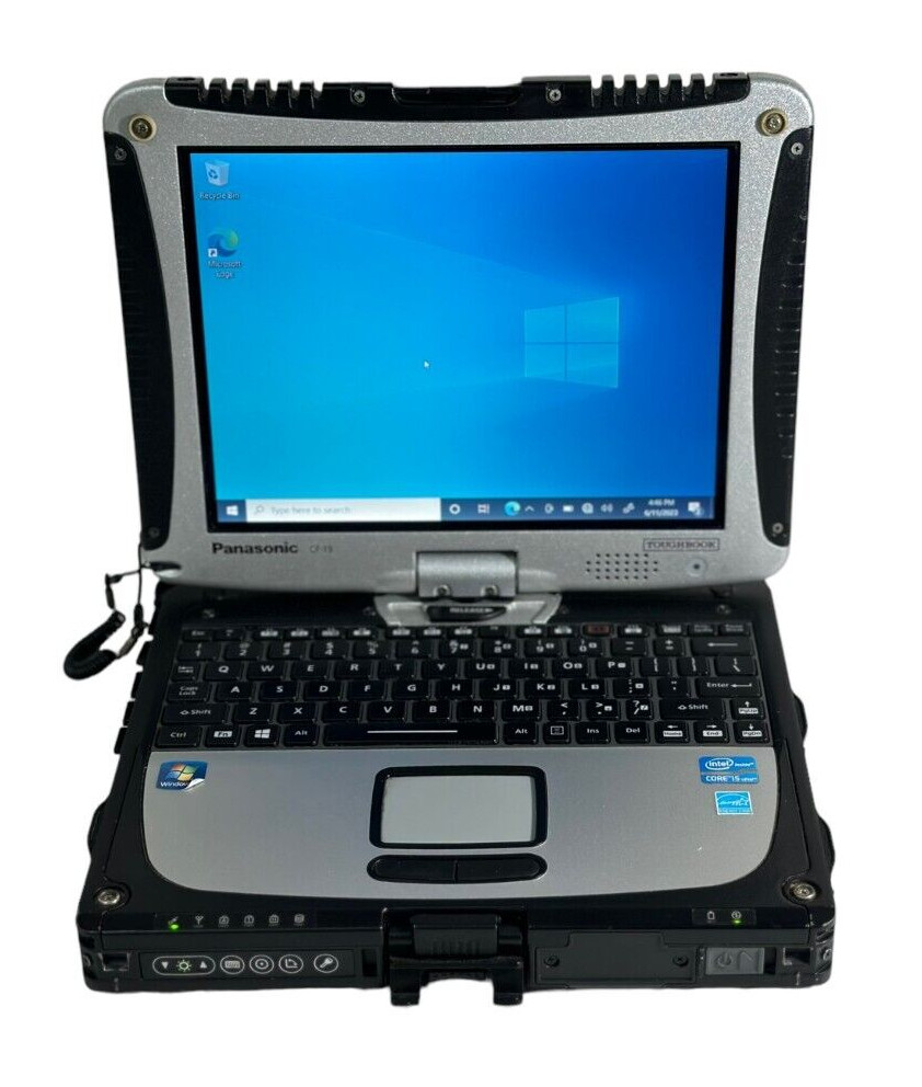 Panasonic Toughbook CF19 MK6 Core i5 3320M 8GB RAM 512GB SSD Touch Win 10 Pro