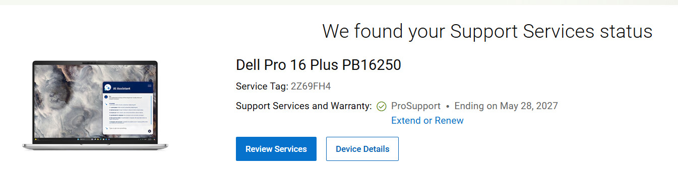 New Dell Pro 16 Plus 16in FHD+ Intel Ultra 7 268V – 32GB RAM 1TB SSD – WARRANTY