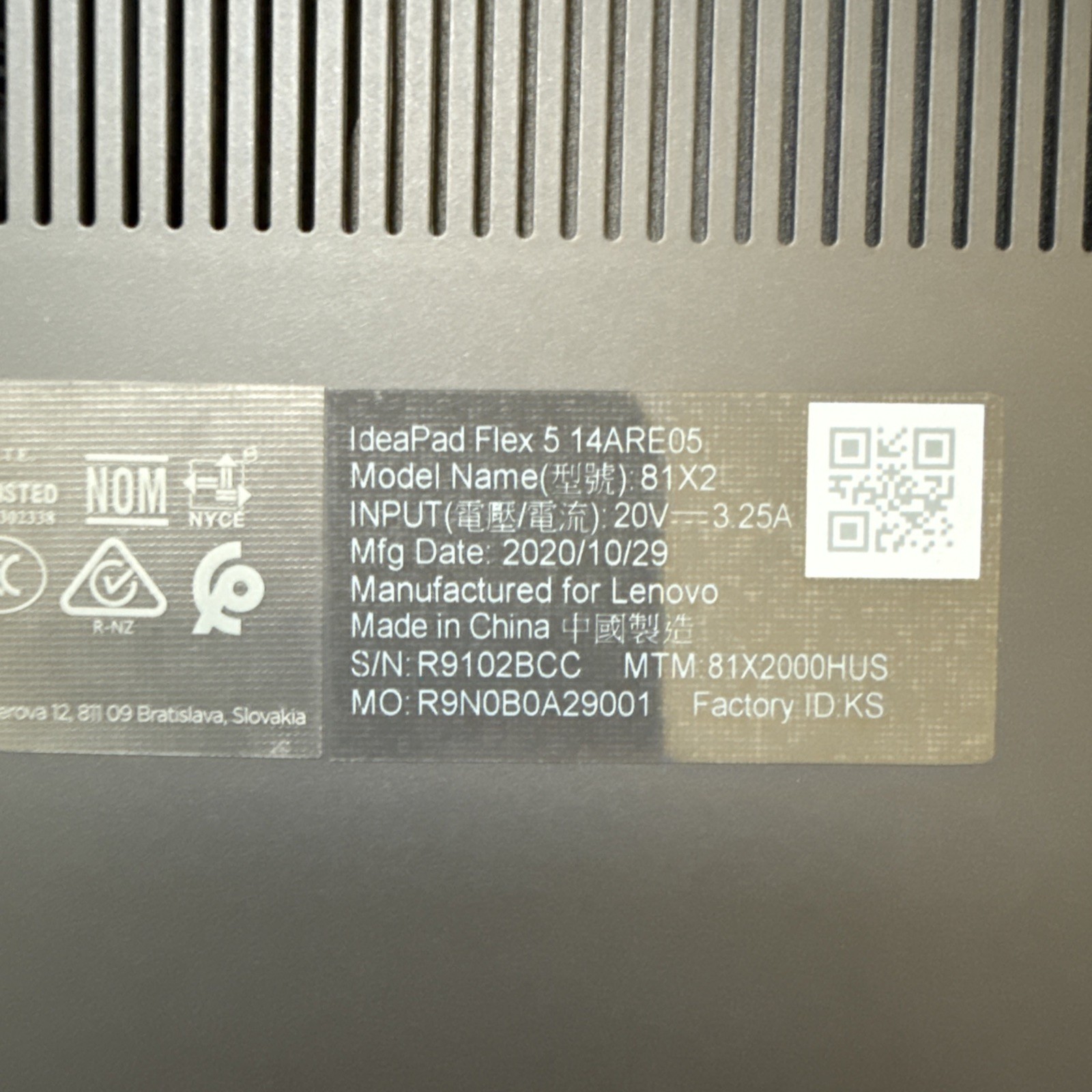 Lenovo IdeaPad Flex 5 14″ FHD Touch AMD Ryzen 3 4300U 2.7GHz 128GB SSD 4GB RAM