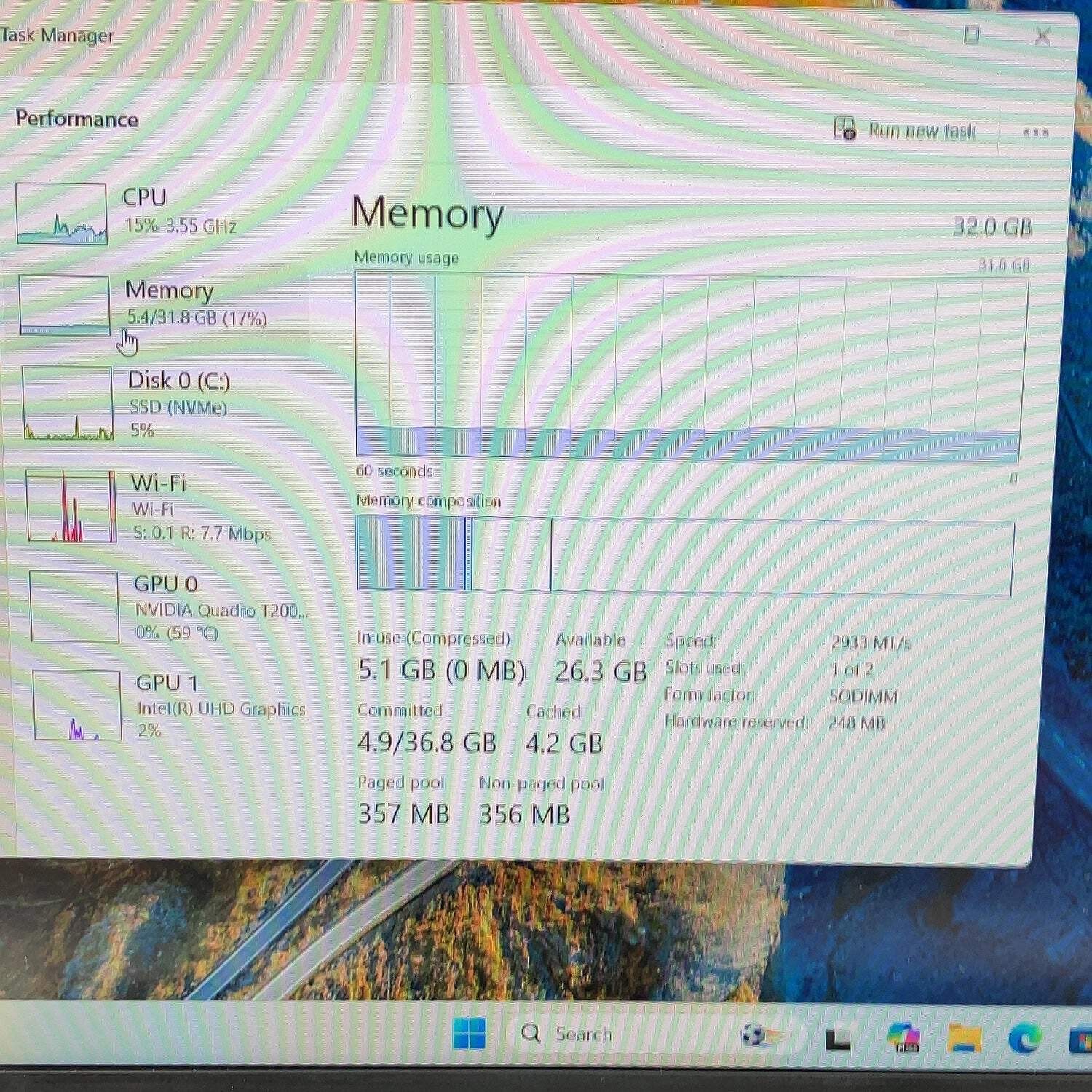 Lenovo ThinkPad P1 Gen 3 i7-10750H 2.6GHz 32GB RAM 500GB SSD Quadro T2000 Max-Q