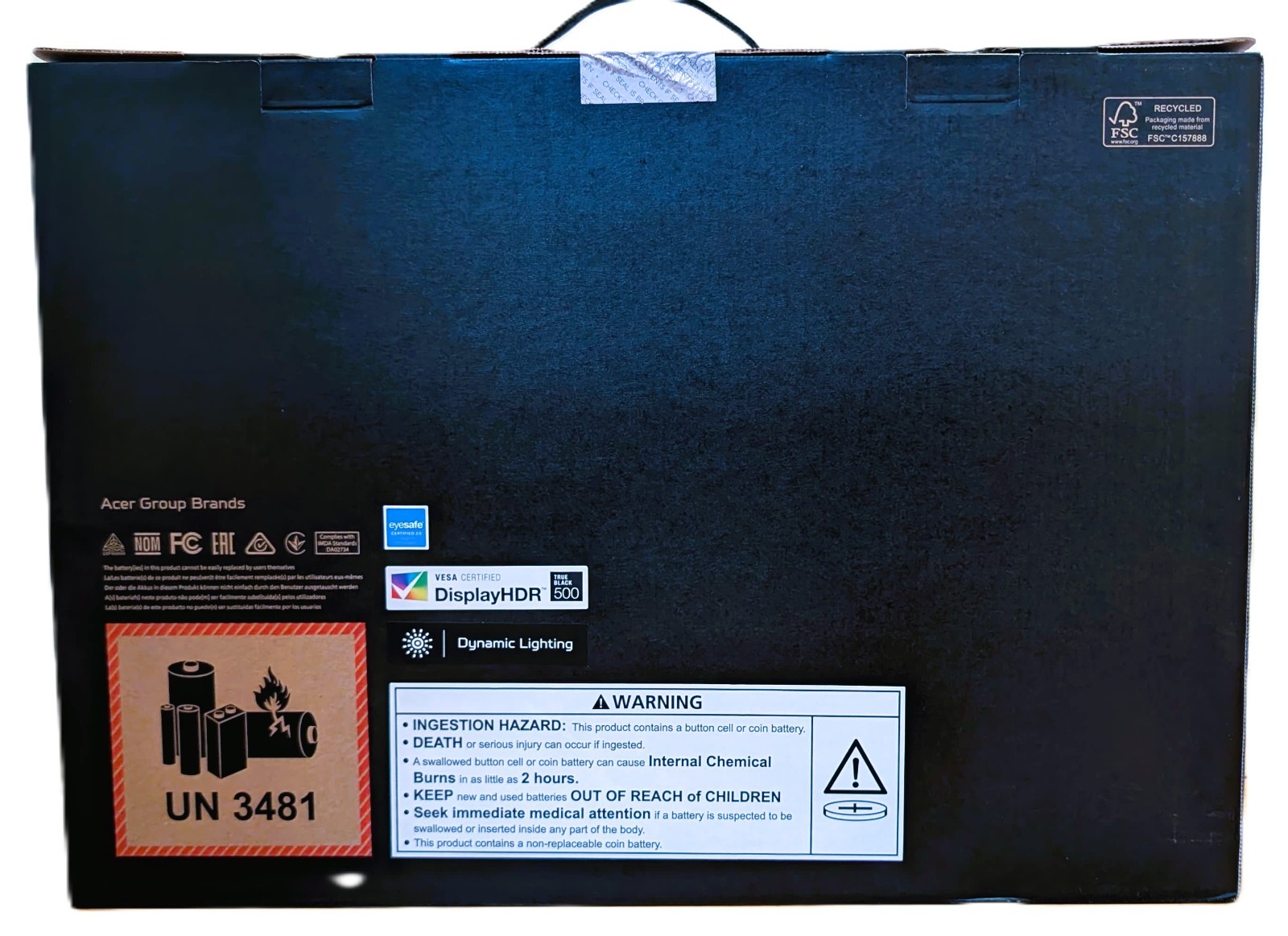 Predator Helios 16 AI Core Ultra 9 RTX 5090 OLED Gaming Laptop – Abyssal Black