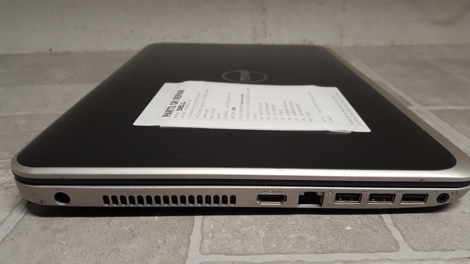 PARTS/REPAIR Dell Inspiron 15R-5537 15.6″ HD Intel Core i7-4500U 1.80GHz READ