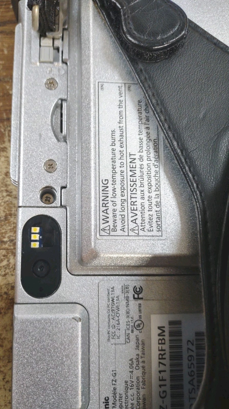 Panasonic Toughpad FZ-G1 Rugged Tablet W/ i5-4310U, 8GB, 128GB, STYLUS.