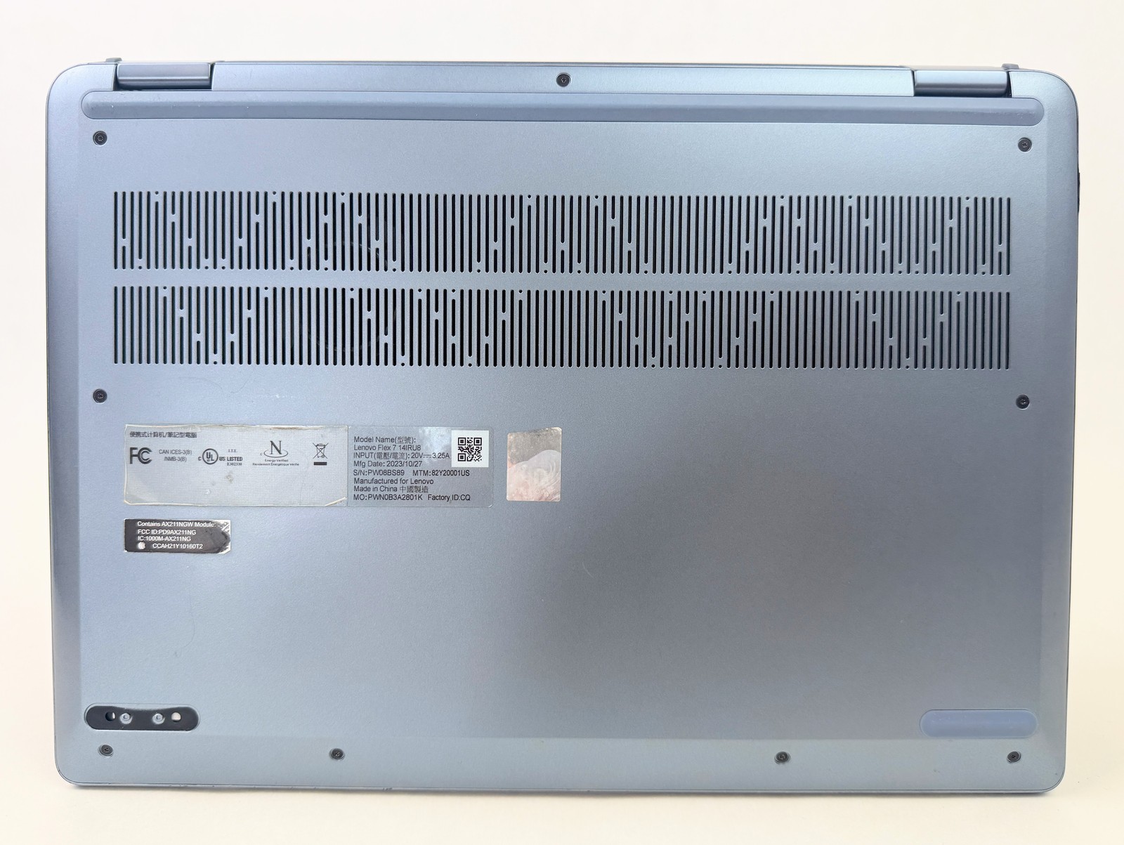 Lenovo Flex 7i 14″ 2240×1400 Touch i7-1355U 16GB 512TB SSD W11H 2in1 – Dents