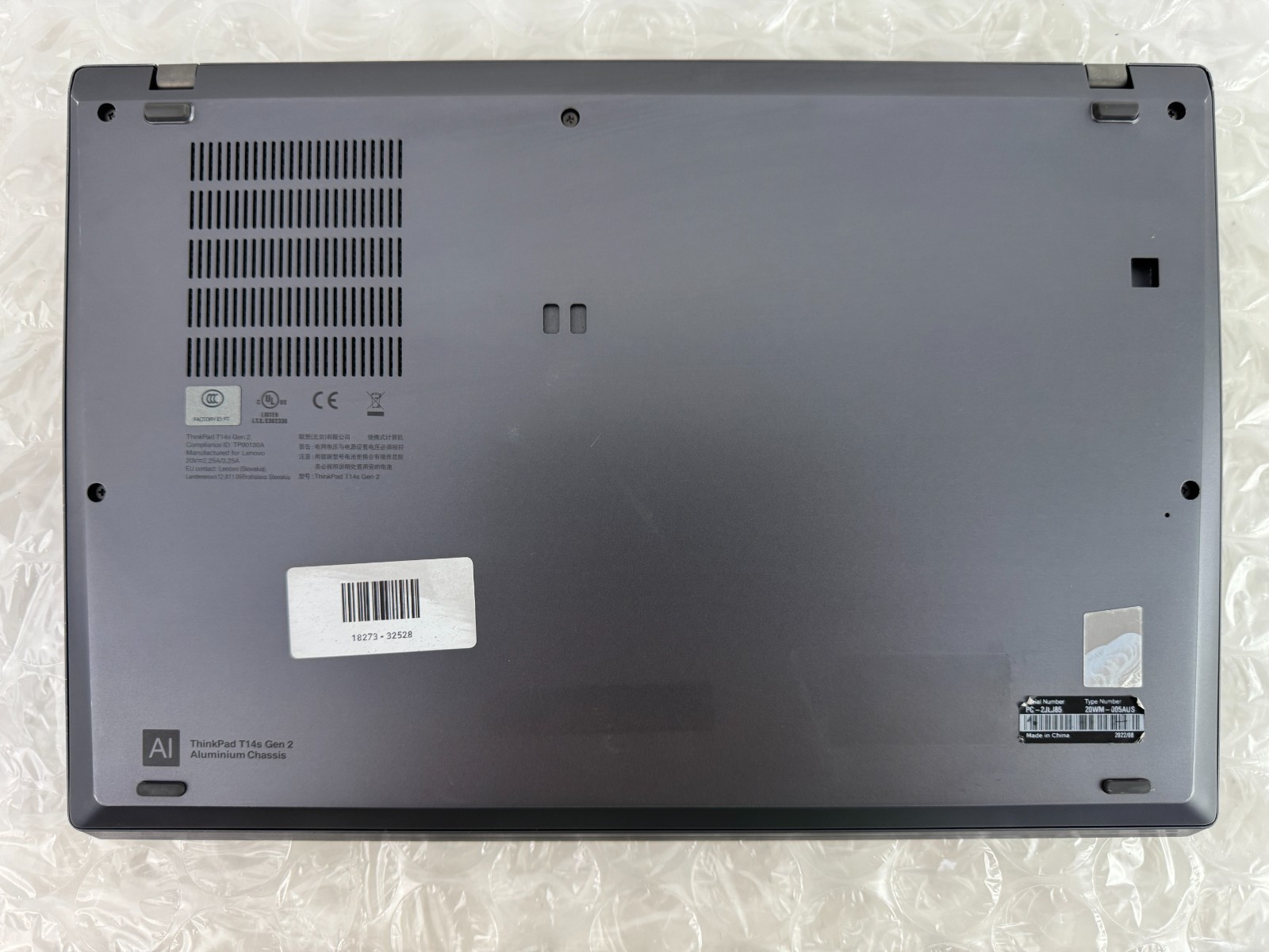 Lenovo ThinkPad T14s Gen 2 i7-1185G7 16GB 256GB SSD 14″ FHD Win 11 Pro