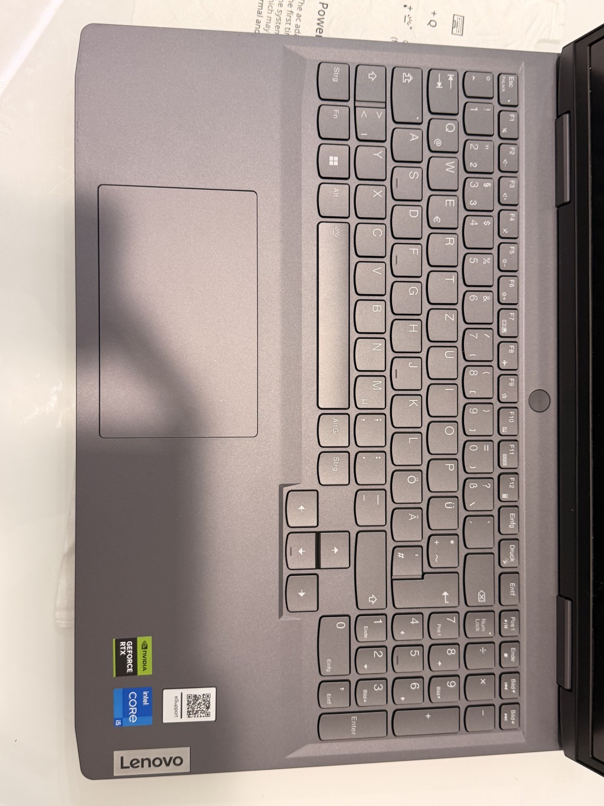 Lenovo LOQ 15 For parts, No Ram, No SSD, No battery