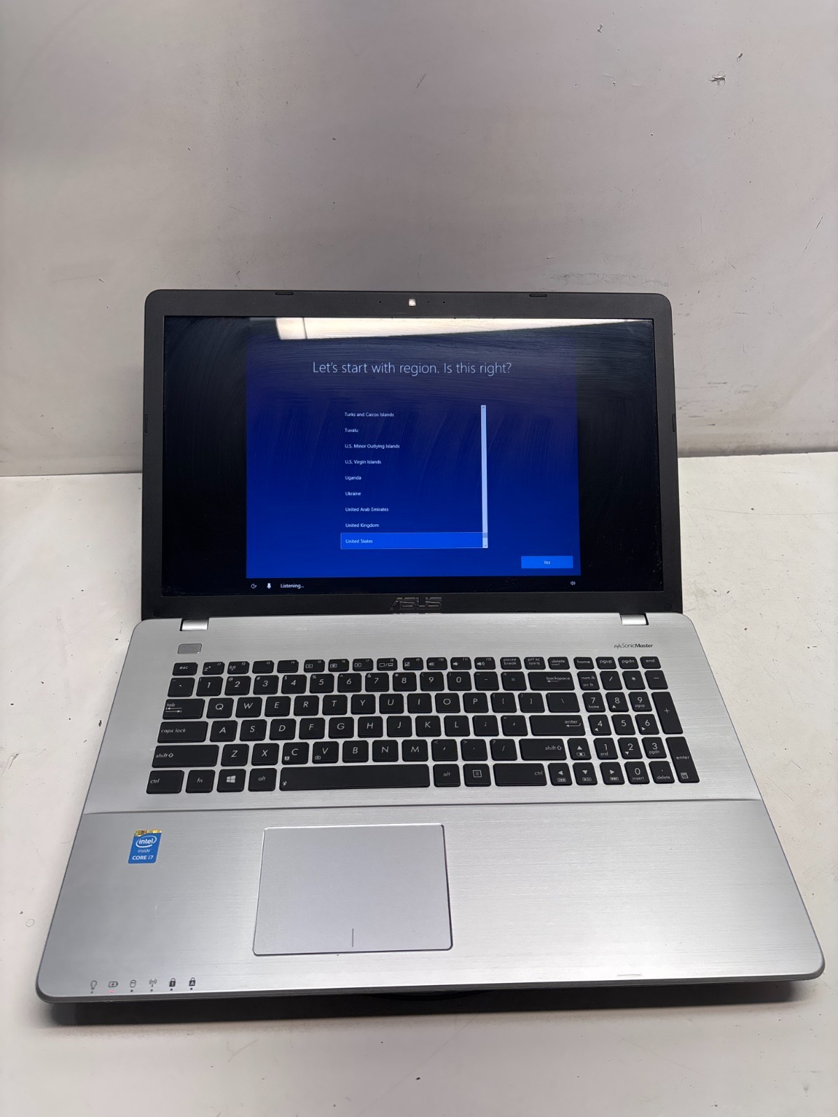 Asus R751JN-MH71 Intel i7-4710HQ 2.50Ghz 16GB 1TB HDD Windows 10 Nvidia GT 840M