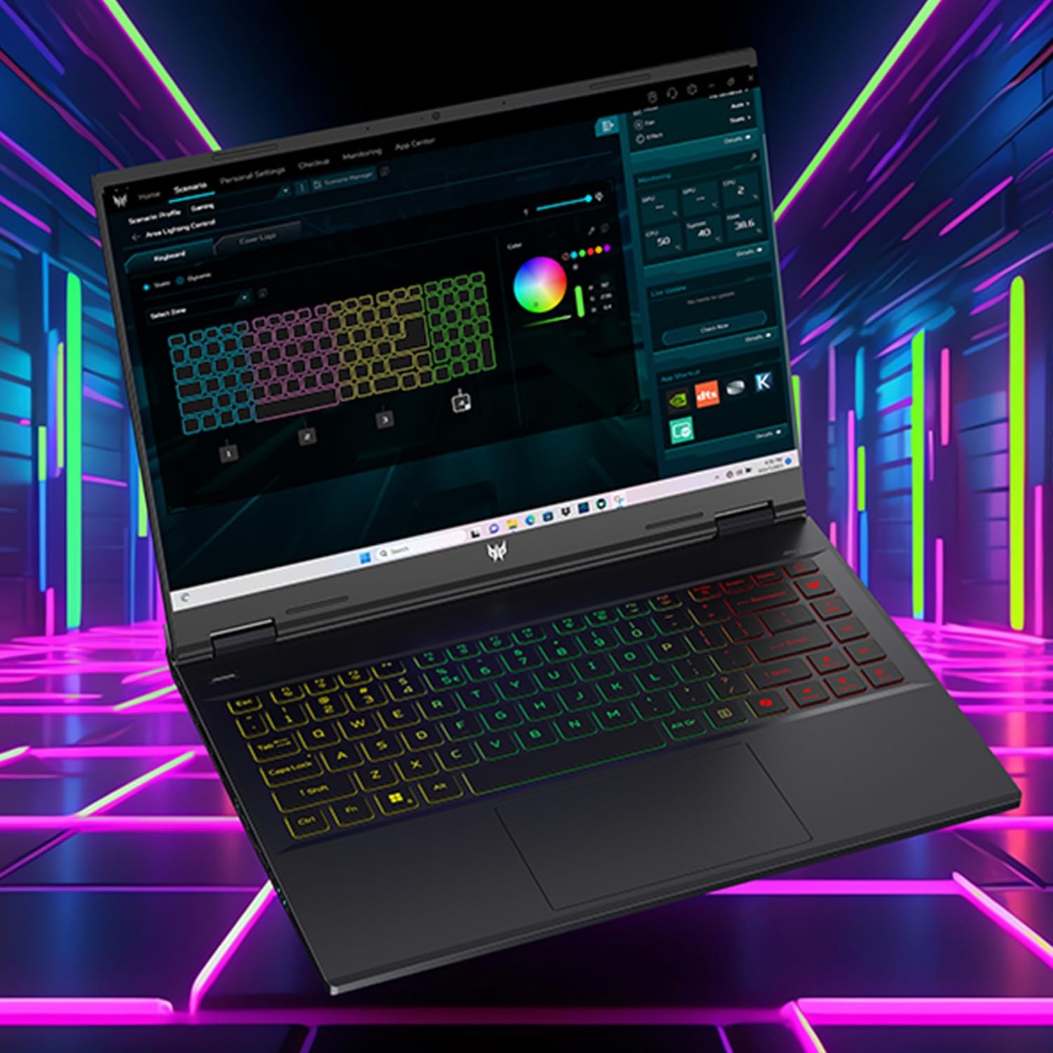 acer Predator Helios Neo 14 Gaming Laptop | 14.5″ WQXGA IPS 120Hz Display | AI-P