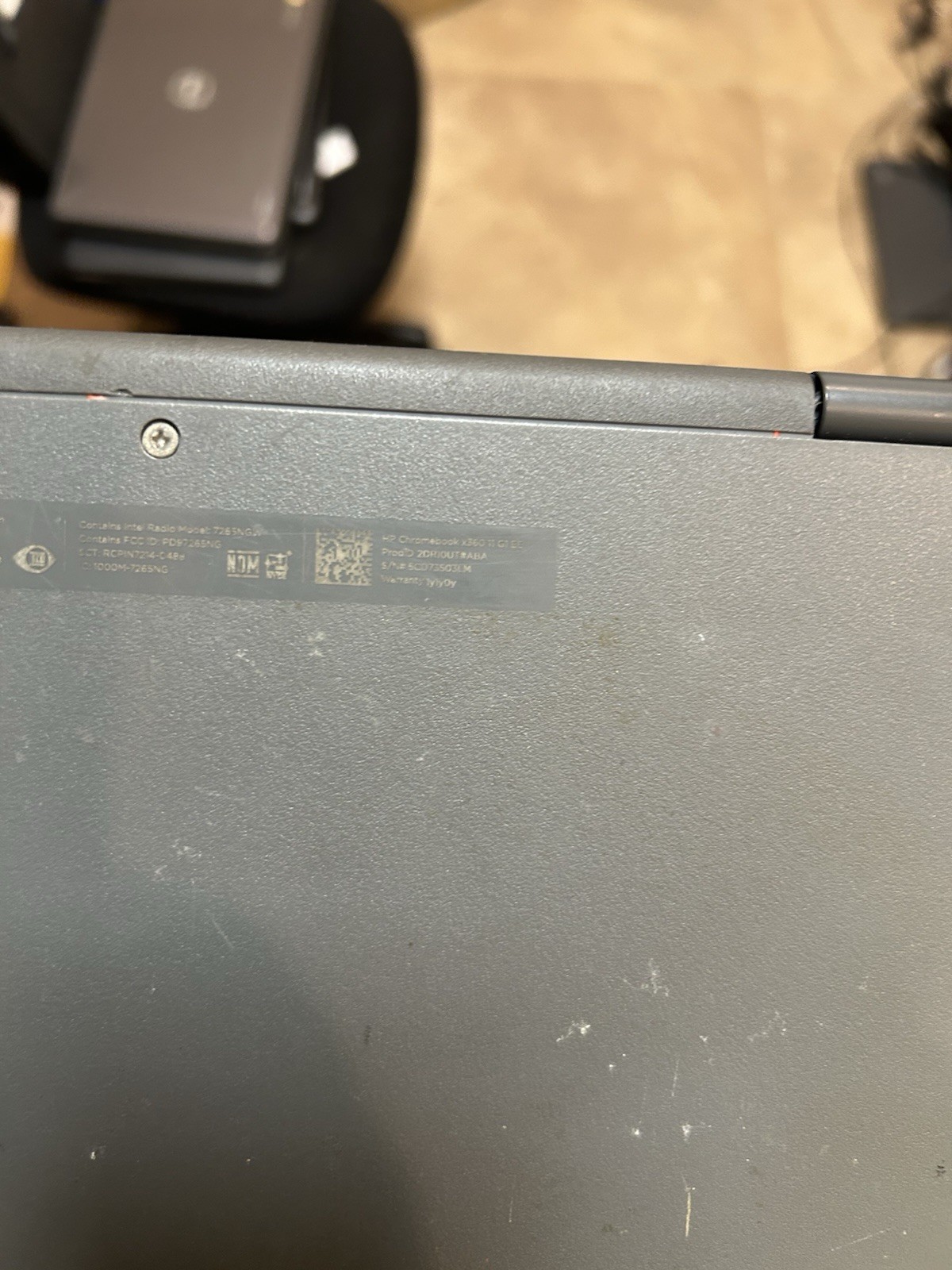 Lot of 3 HP Chromebook x360 11 G1 EE 4GB 32GB For Parts Repair