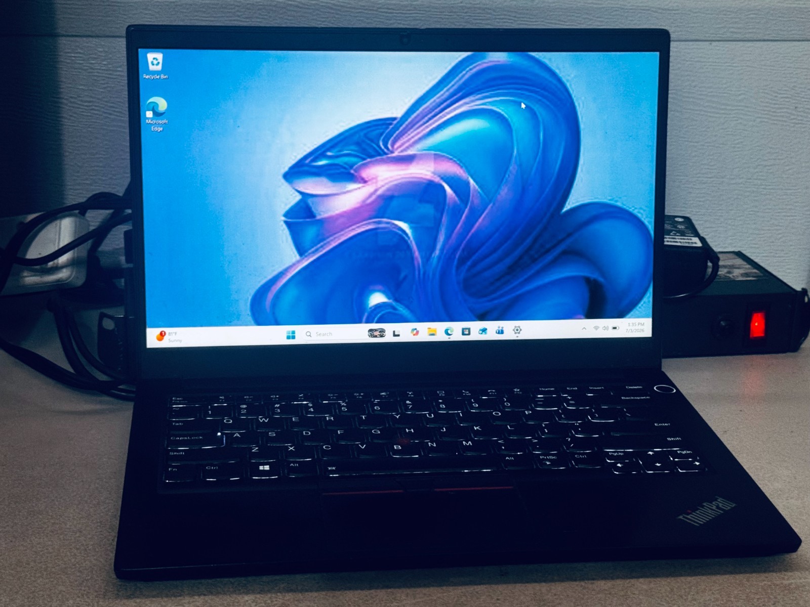 Lenovo ThinkPad E14 Touch Laptop-11th Gen. Intel i7 1165G7-16GB RAM-256GB WIN 11