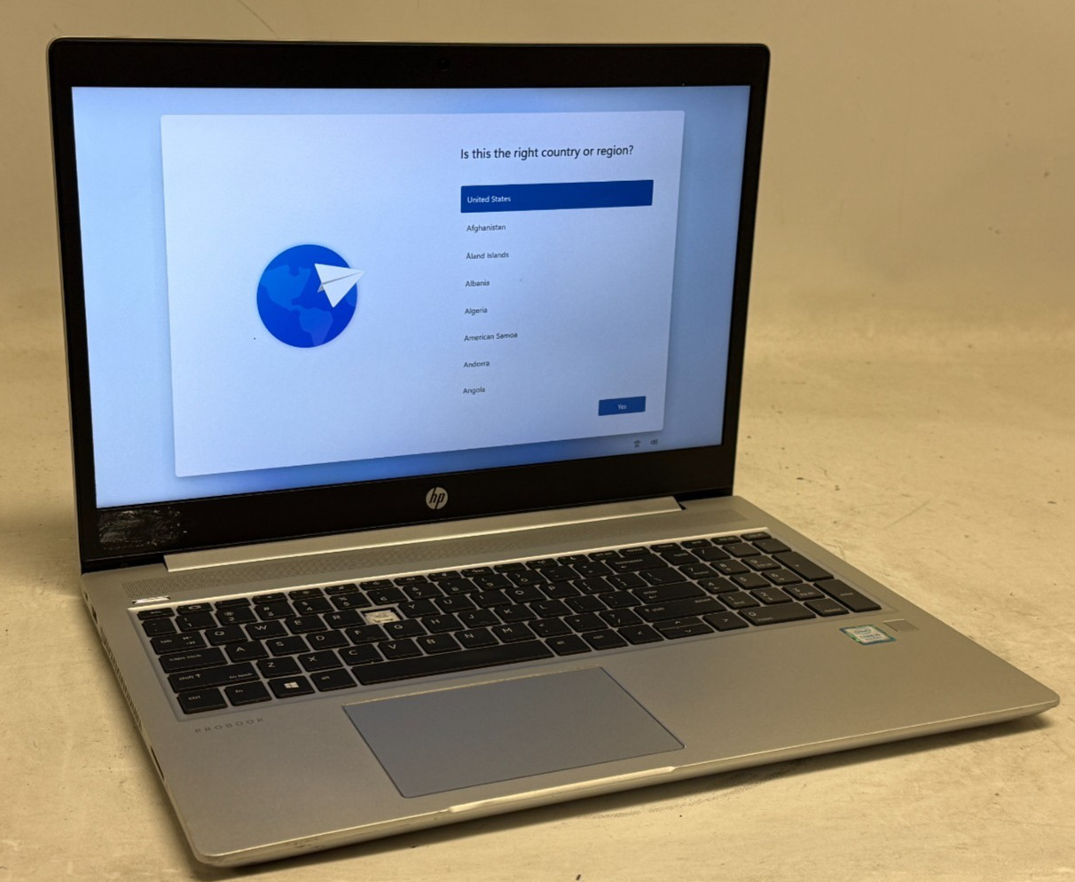 HP ProBook 450 G6 15.6″ (i5-8365u 1.60GHz – 8GB RAM – 256GB SSD – Win11Home)