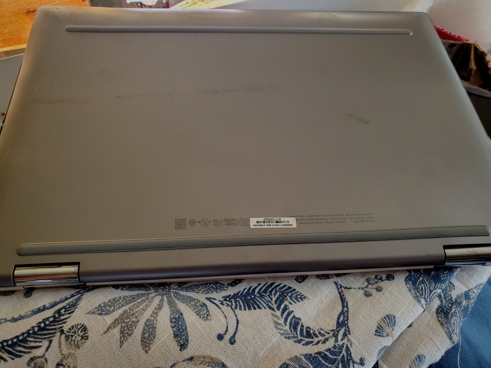 HP Chromebook x360 Password can be unlocked with 4-key universal reset code