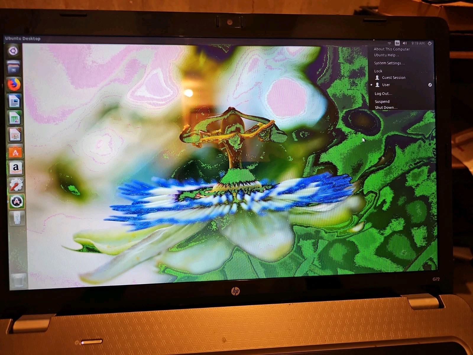 17″ HP G72 Notebook PC Pentium Dual-Core 4GB RAM 320GB HDD HDMI SCREEN CRACKED