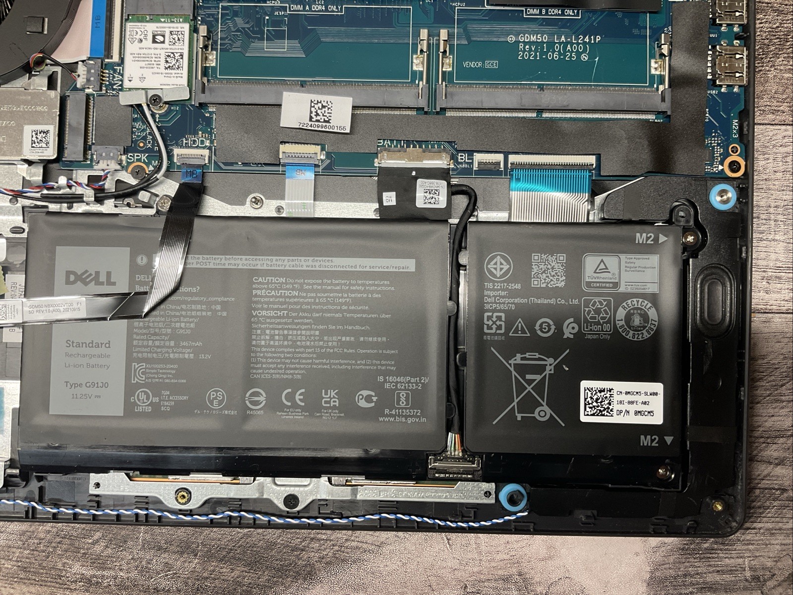 Dell Vostro 15 3510 / Intel Core i5 11th Gen / BIOS Unlocked / Parts Repair / O5